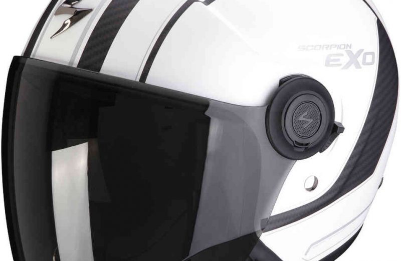 SCORPION EXO-CITY SCOOT MATT WHITE-BLACK MATTE