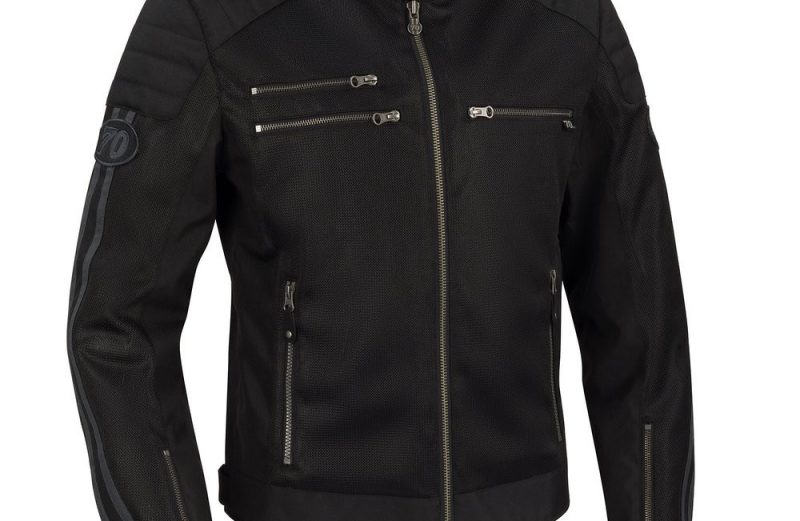 Мотокуртка SEGURA VENTURA VENTED text jacket black