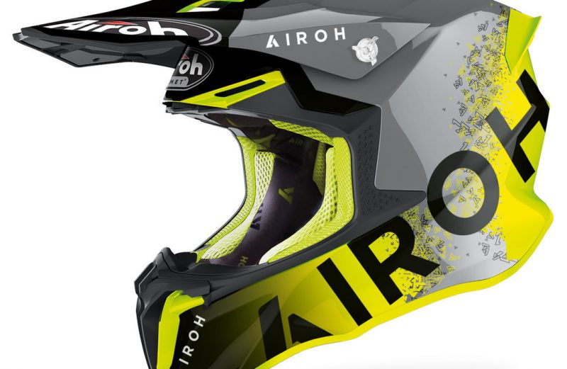 Airoh Twist 2.0 BIT Motocross Yellow глянец