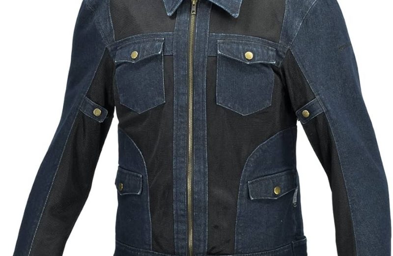 Мотокуртка Komine JK-161 Field mesh jacket denim indigo