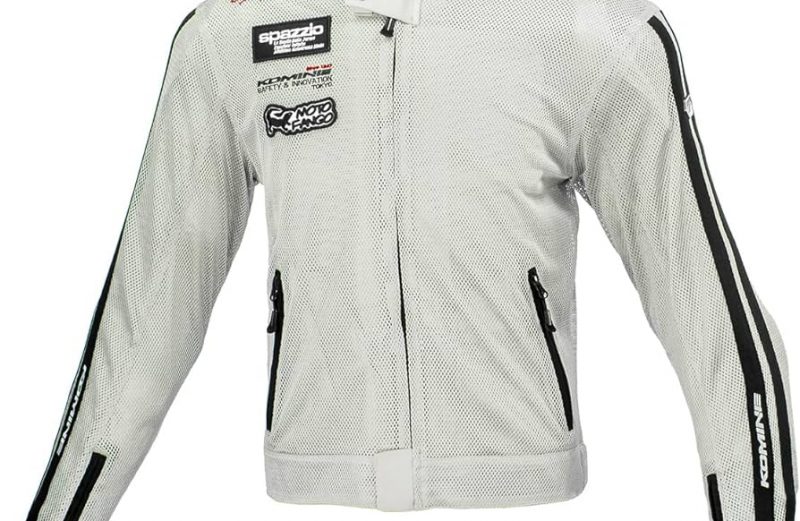 Мотокуртка Komine JK-0143 Riding Mesh Jacket Legend silver