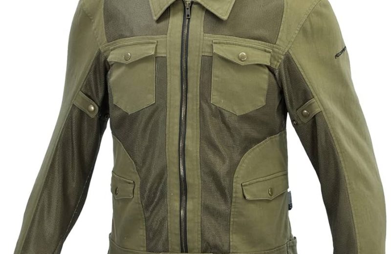 Мотокуртка Komine JK-161 Field mesh jacket olive