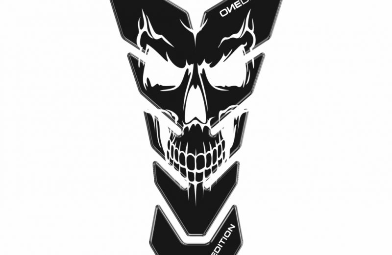 Наклейка на бак ONEDESIGN CGBE7P skull 5