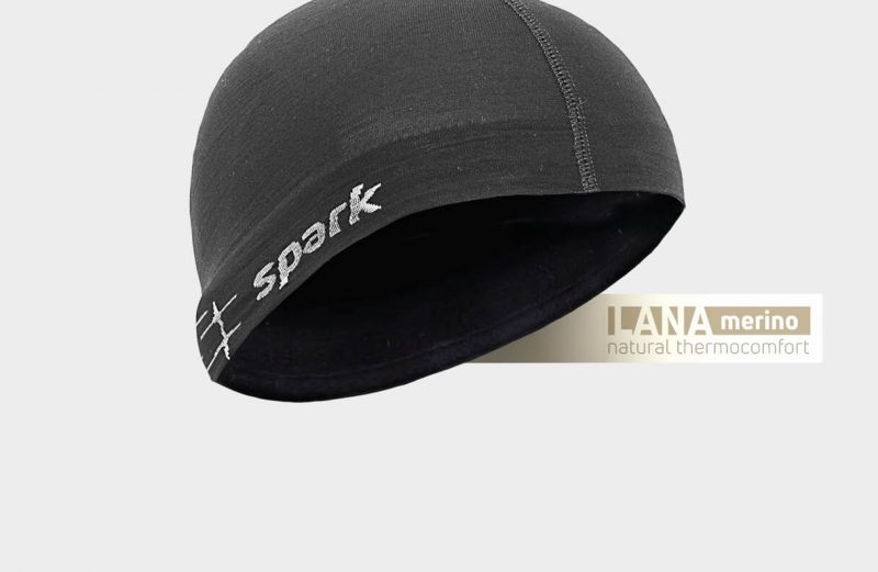 Шапочка Spark Rally cuffietta seamless Dryarn nera C102