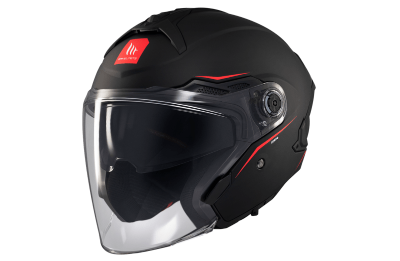 MT HELMET  OF515SV COSMO SV SOLID A1 MATT BLACK