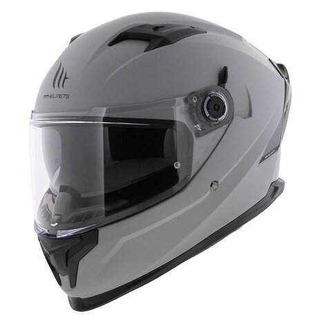 MT HELMET FF128SV BRAKER SV SOLID A12 GLOSS GREY