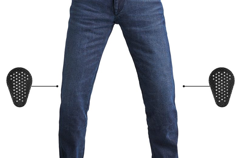 Мотоджинсы PANDO ARNIE SLIM BLUE – Men’s Slim-fit Motorcycle Jeans Armalith®