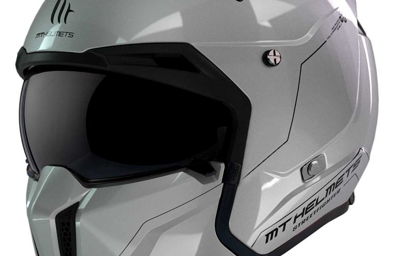 MT HELMET TR902B SV STREETFIGHTER SV S SOLID A22 GLOSS GREY