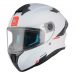 MT HELMET FF106B TARGO S SOLID A0 GLOSS PEARL WHITE