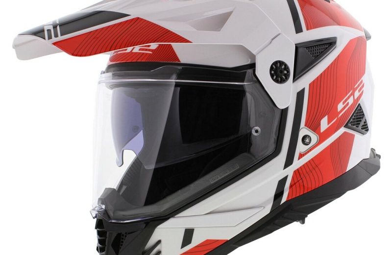 LS2 MX702 PIONEER II RALLY GLOSS RED WHITE-06