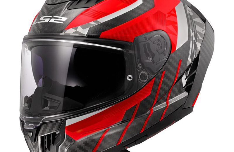 LS2 FF807 DRAGON TRAX RED CARBON