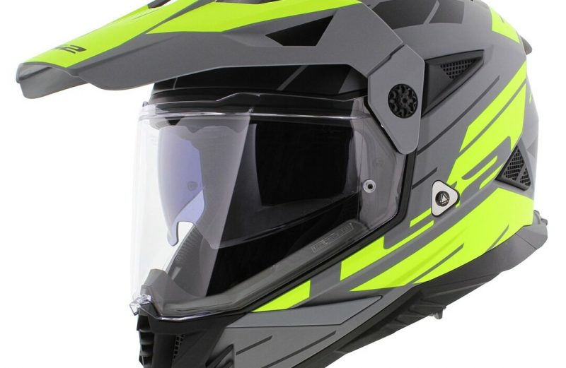 LS2 MX702 PIONEER II NAMIB M.GREY H-V YELLOW-06 M