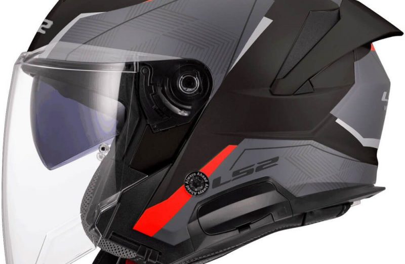 LS2 OF618 VERSO II AIR BLACK RED
