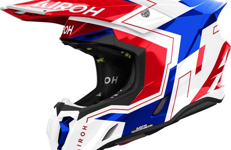 AIROH TWIST 3 DYNASTY BLUE/RED GLOSS