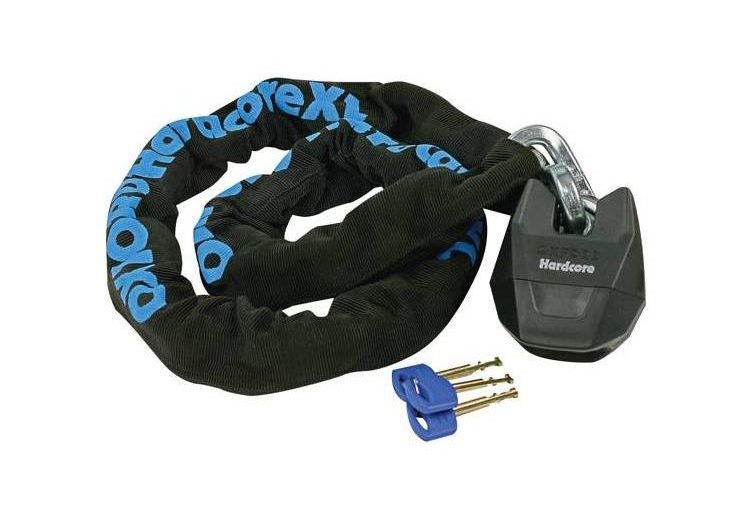 Цепь и замок Oxford Hardecore Chain and Padlock-1.5m OF14