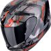 Шлем Scorpion EXO-391 CLUTTER Черно-красный M