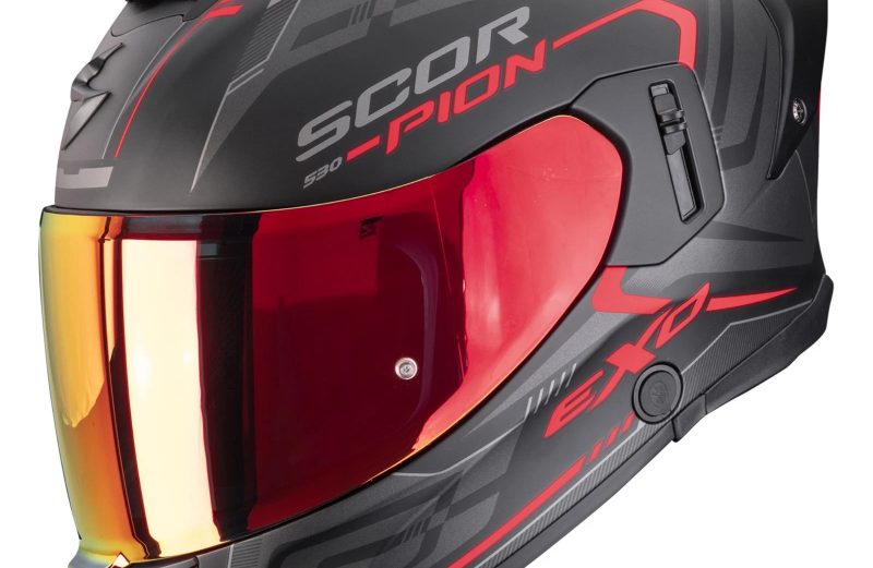 Шлем Scorpion EXO-530 AIR SLOPE Матовый черно-красный