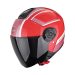 Шлем SCORPION EXO-CITY II COSMOS Rouge-Argent